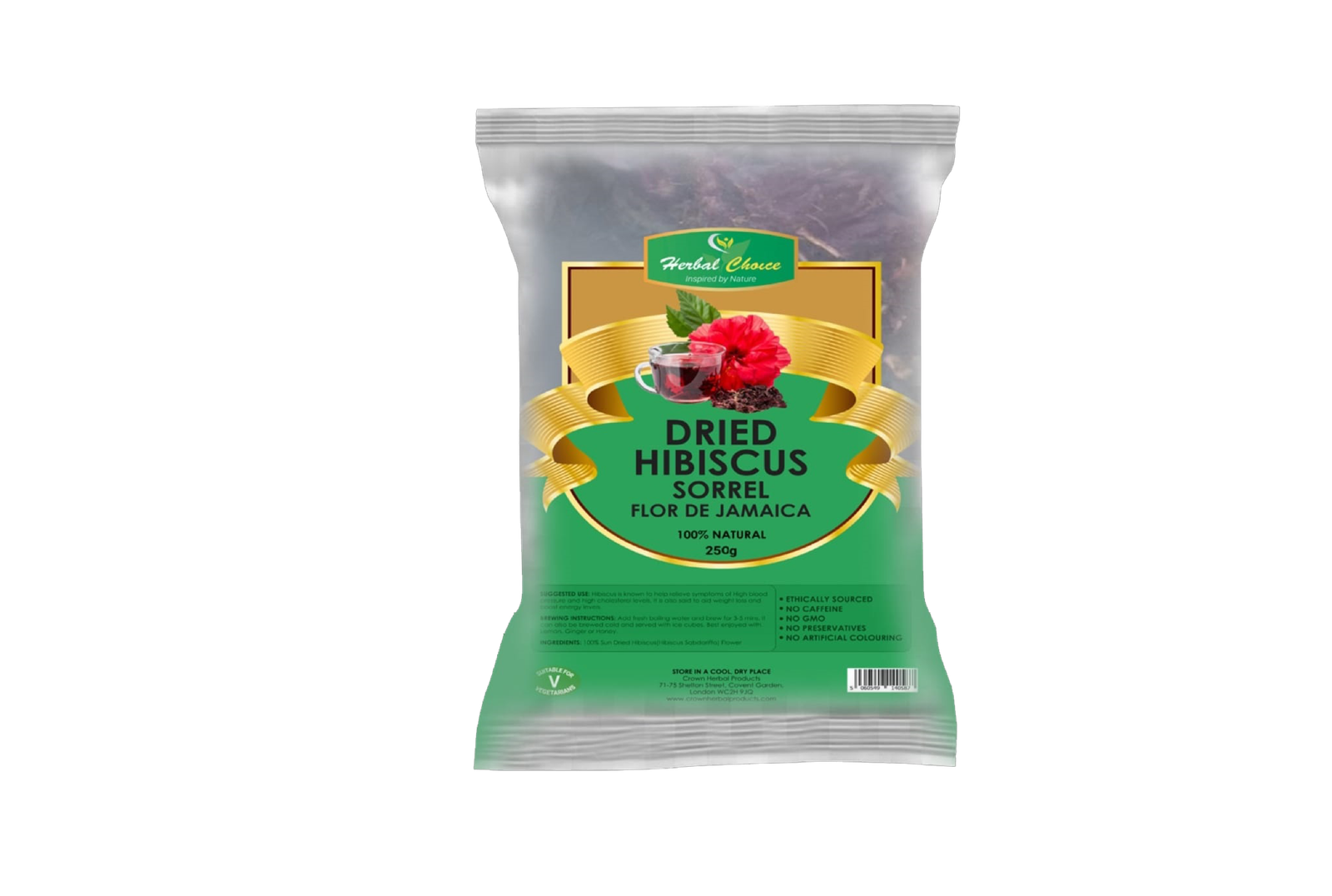 Dried Hibiscus Sorrel 250g Herbal Choice Natural Herbal Tea Dried Hibiscus Sorrel 250g Herbal Choice Natural Herbal Tea