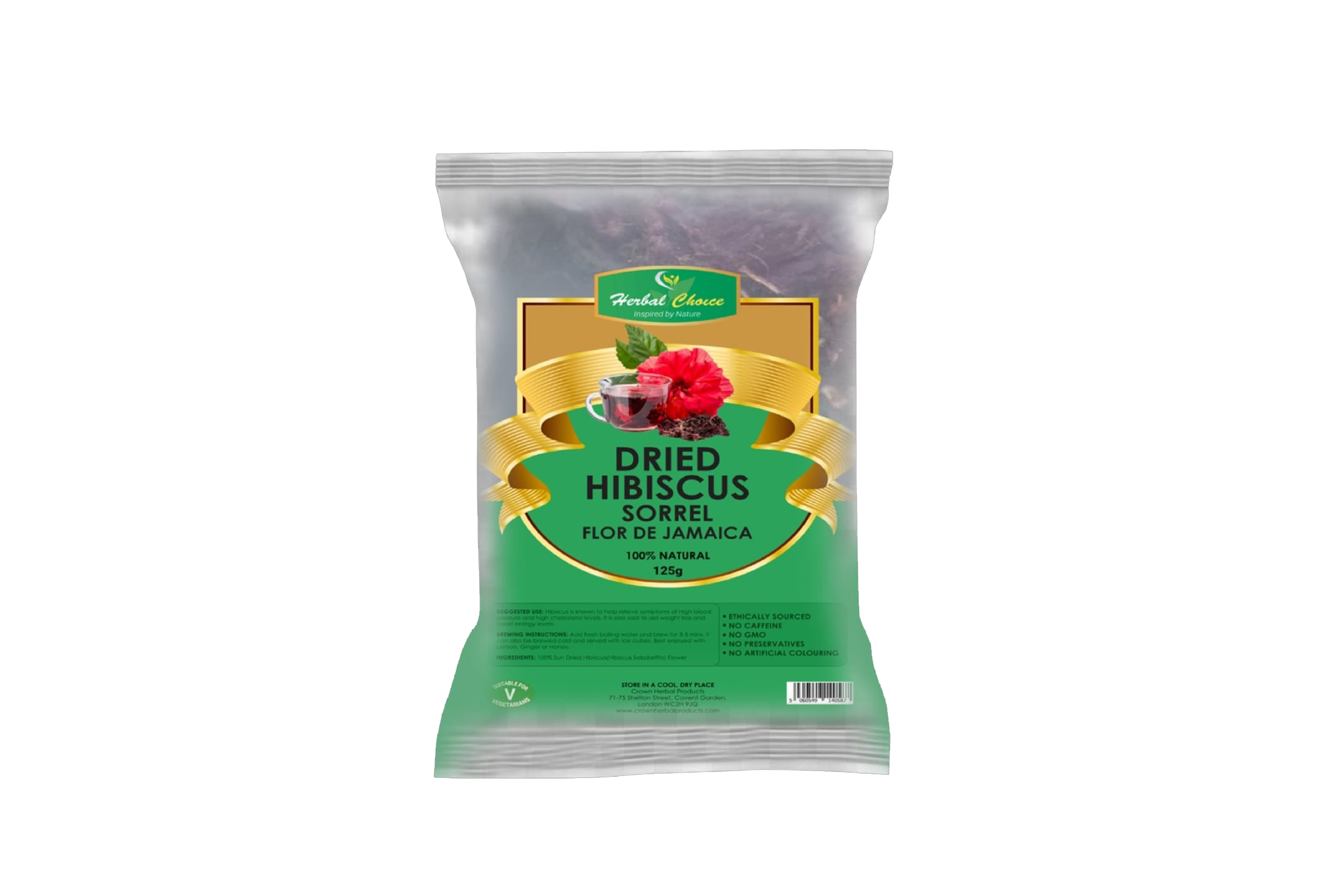 1 LB Premium Natural Dried Hibiscus Flower (Flor de Jamaica) 100