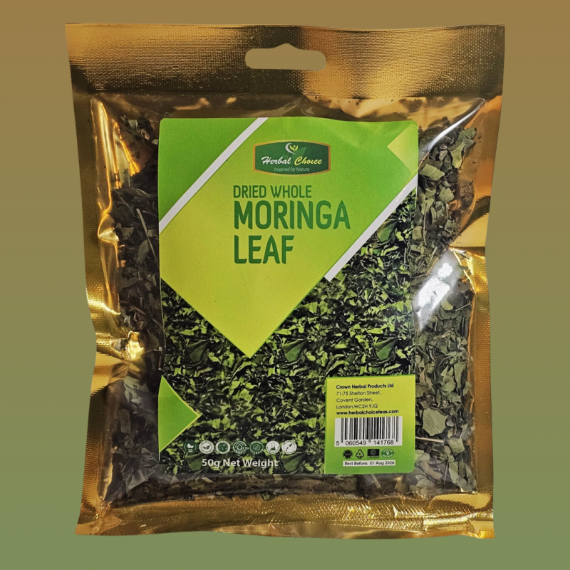 Dried Whole Leaf Moringa