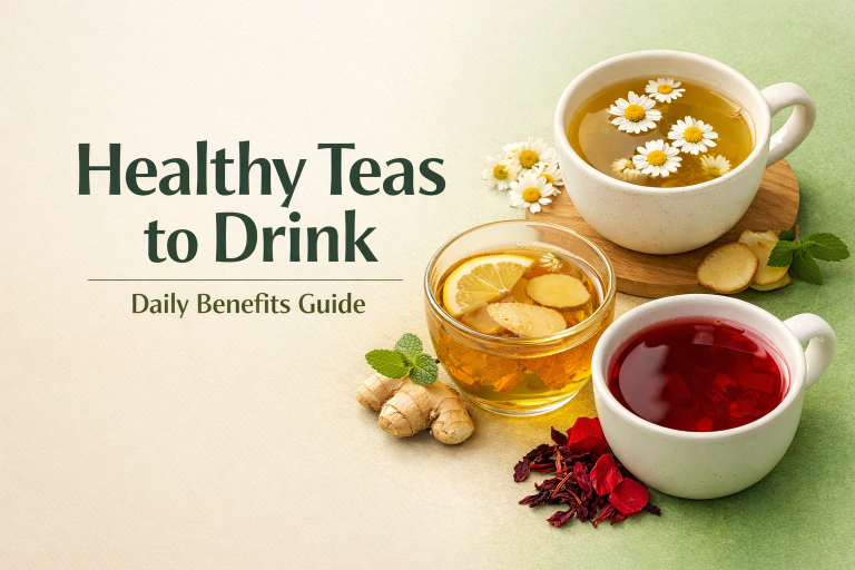 Healthy Teas to Drink Daily (Based on Real Benefits)