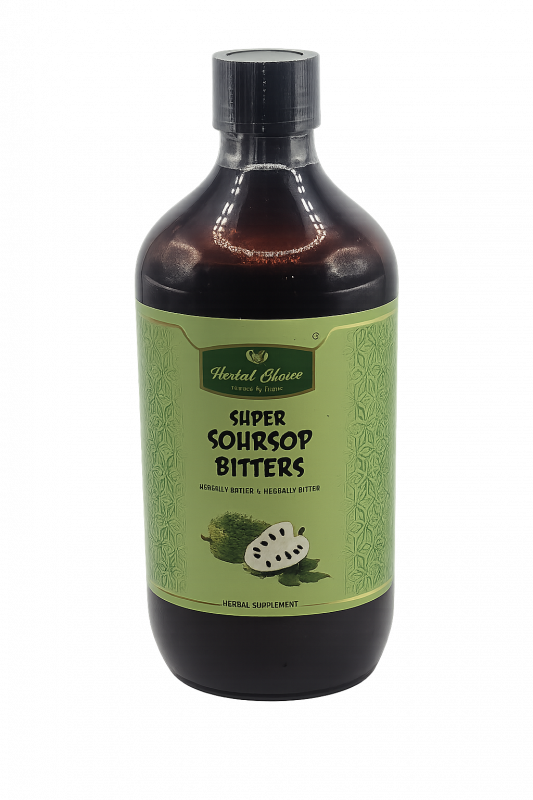 Herbal Choice Super Soursop Bitters 473ml premium liquid herbal supplement