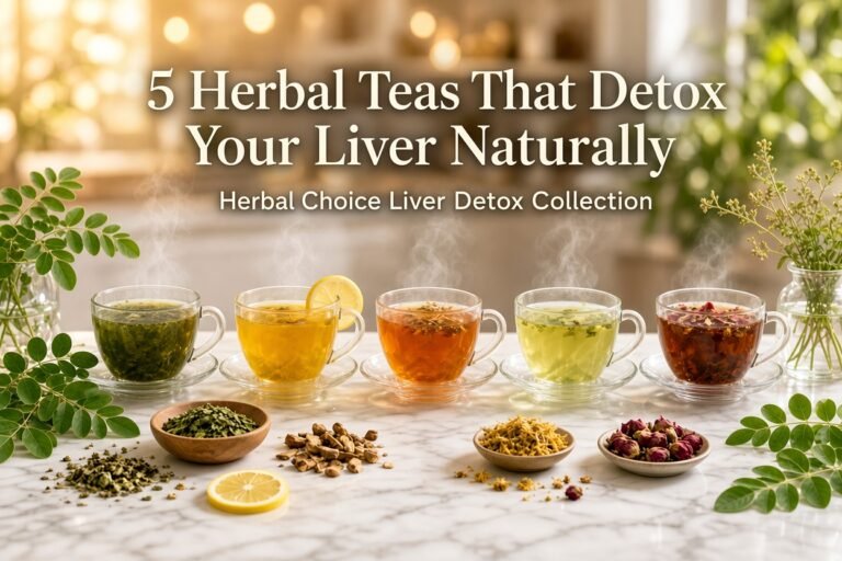 5 Herbal Teas That Detox Your Liver Naturally – Herbal Choice Liver Detox Collection